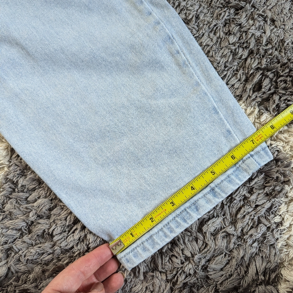 Style & Co High Rise Straight Leg Mom 90s Jean Light Wash Denim Size 10 - Picture 11 of 11